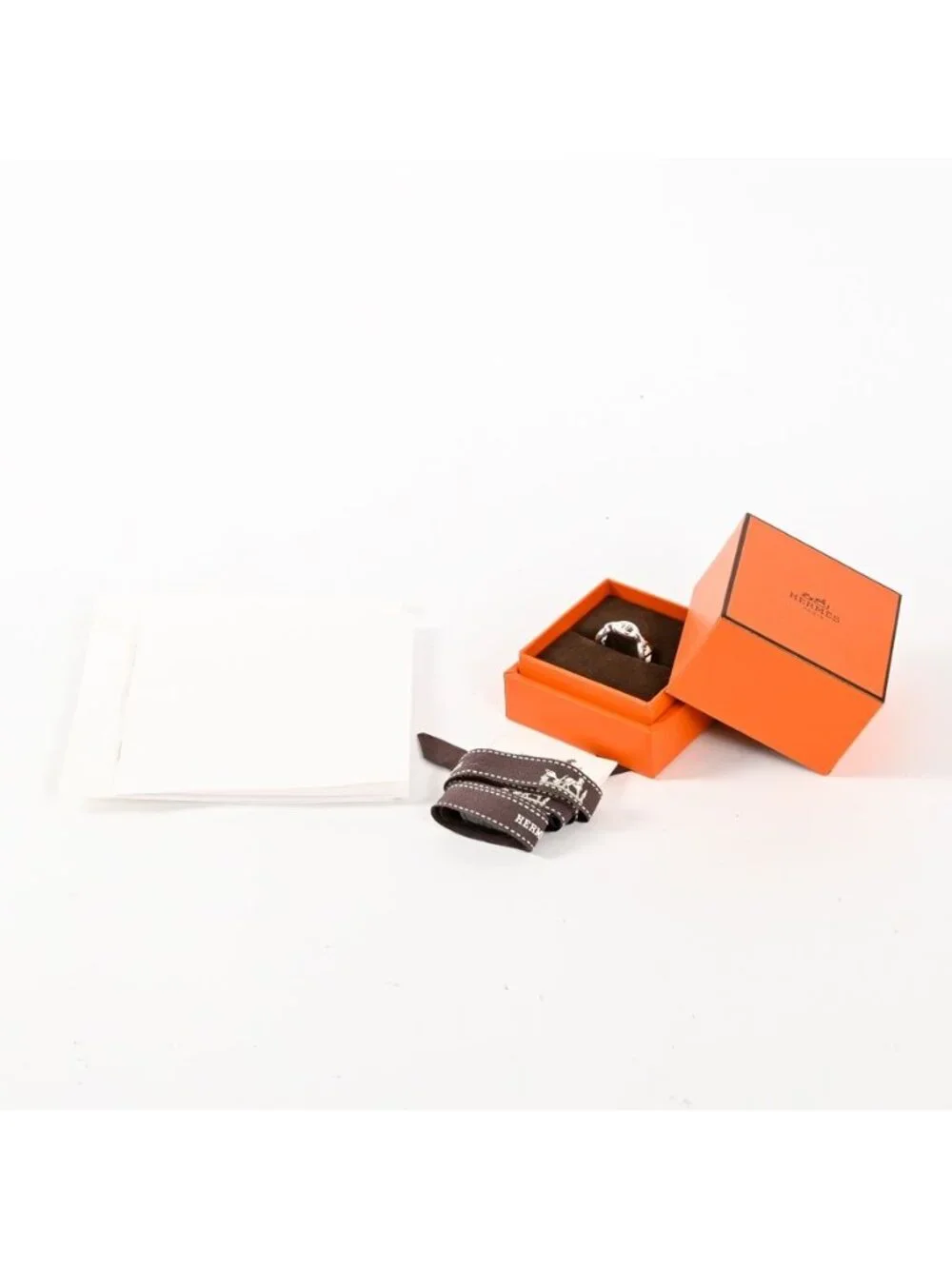 Hermes Ring Chaine D'ancre Enchainee PM